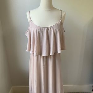 Show Me Your Mumu Caitlyn Ruffle Maxi Dress in XXL